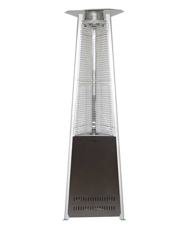 70" Compact Commercial Hammered Bronze Tube Heater - Image 2